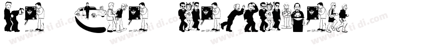 We The people字体转换